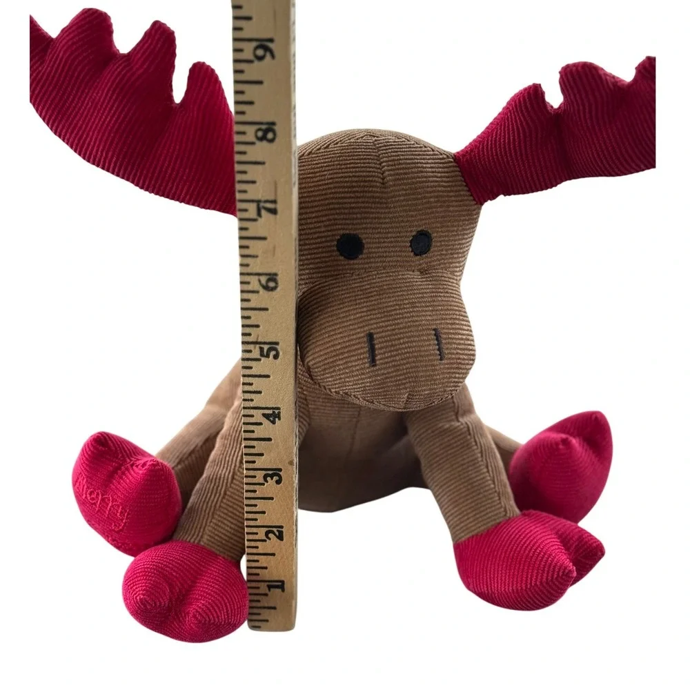 Jax and Bones‎ Wool Blend Woolies Reindeer Plush Dog Toy Christmas CUTE!